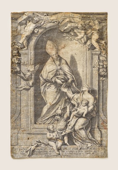 Carità di San Tommaso di Villanova da Melchiorre Cafa